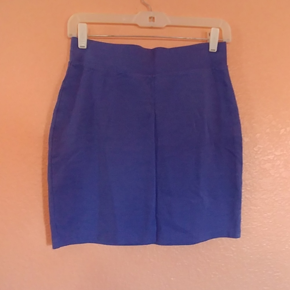 Bodycon Blue Mini Skirt